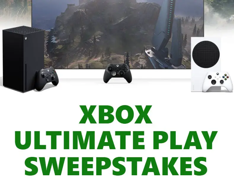 Win Xbox Series X Consoles, Gift Cards , Prepaid Cards And More In The Xbox Ultimate Play Sweepstakes