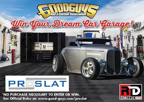 Win Your $5000 Dream Car Garage!