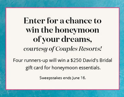 Win Your Honeymoon Sweepstakes