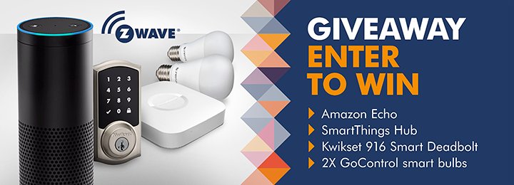 Win a Z-Wave Smart Home Starter Kit, Enter NOW!
