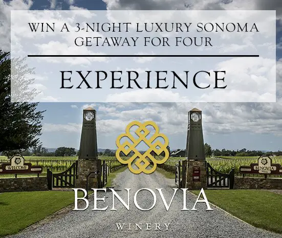 Wine Country Experience Sweepstakes
