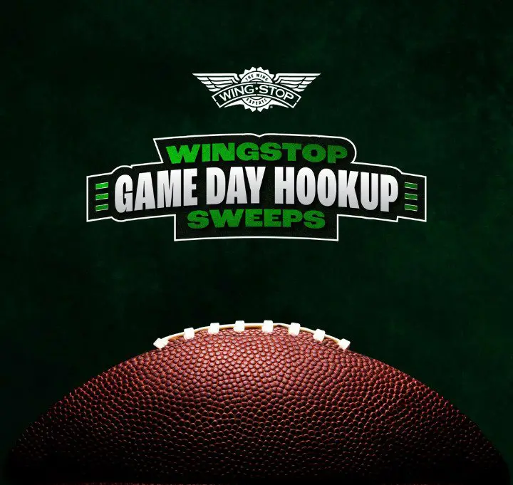 Wingstop Game Day Hookup Sweepstakes - Win Wingstop Gift Cards Worth $599