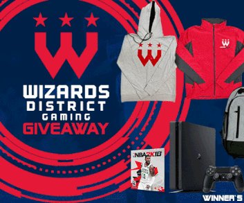 Winner's Choice Xbox One S or PS4 and Wizards DG Swag Bag