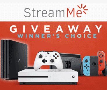 Winner's Choice Xbox One S, PS4 Pro, or Nintendo Switch