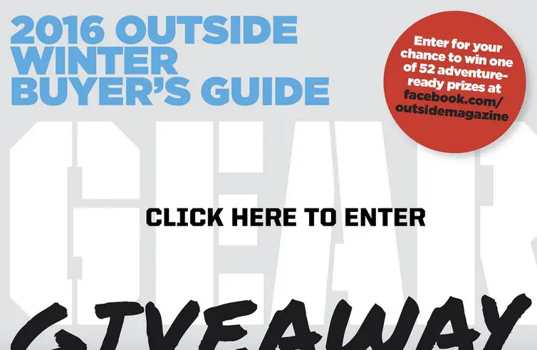 Winter Buyer's Guide Gear Giveaway!
