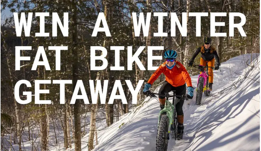 Winter Fat Bike Giveaway - Win 4 Days Of Fat Biking On The Snowy Trails Of Cuyuna In Northern Minnesota