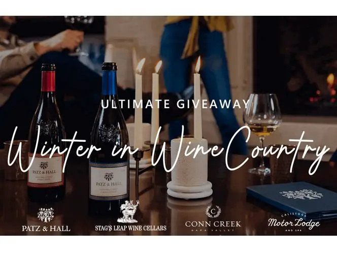 Winter in Wine Country Giveaway - Win A Tour of 3 Wineries + Wine Tasting & Accomodations