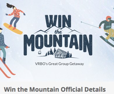 Winter Mountain Sweepstakes