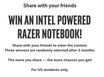 Winter PC Gaming Sweepstakes