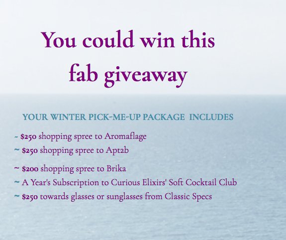 Winter Pick-Me-Up Package Sweepstakes