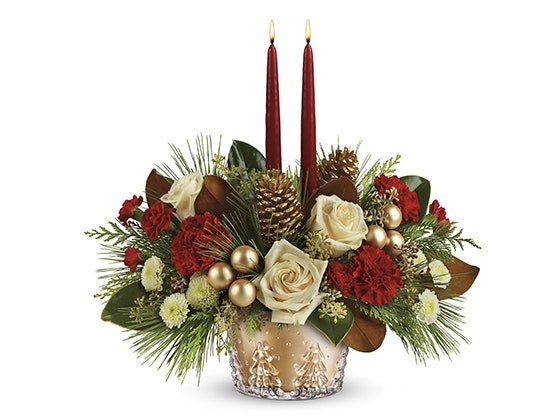 Winter Pine Centerpiece from Teleflora Sweepstakes