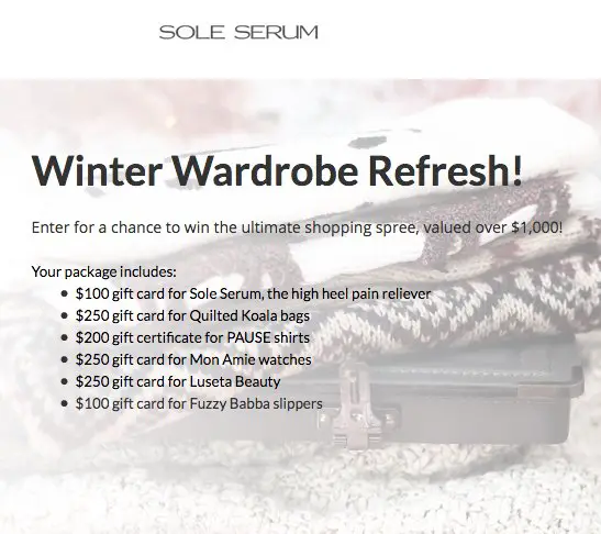 Winter Wardrobe Refresh Giveaway