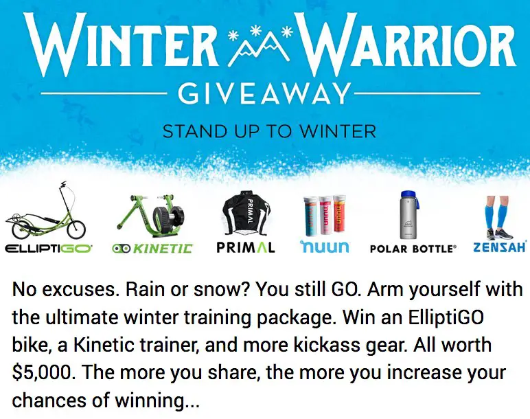 Winter Warrior Sweepstakes