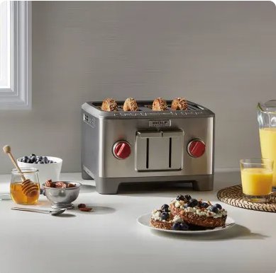 Wolf Gourmet Four Slice Toaster Giveaway - Win A Wolf Gourmet Four Slice Toaster (6 Winners)
