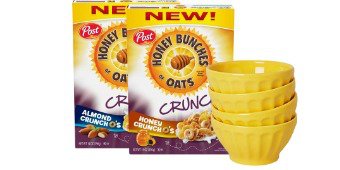 Win this $32.00 Womans Day Honey Bunches of Oats Crunch O’s Cereal and Bowls Giveaway