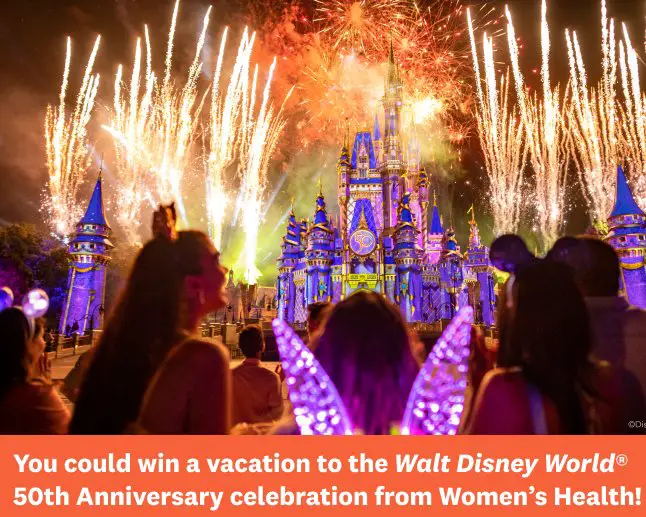 Women's Health Escape To Your Happy Place Sweepstakes - Win An $8K Disney Vacation For 4