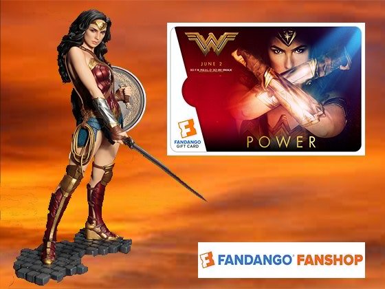 Wonder Woman ARTFX Statue and Fandango Gift Card Sweepstakes