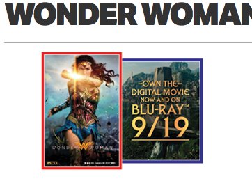 Wonder Woman Sweepstakes
