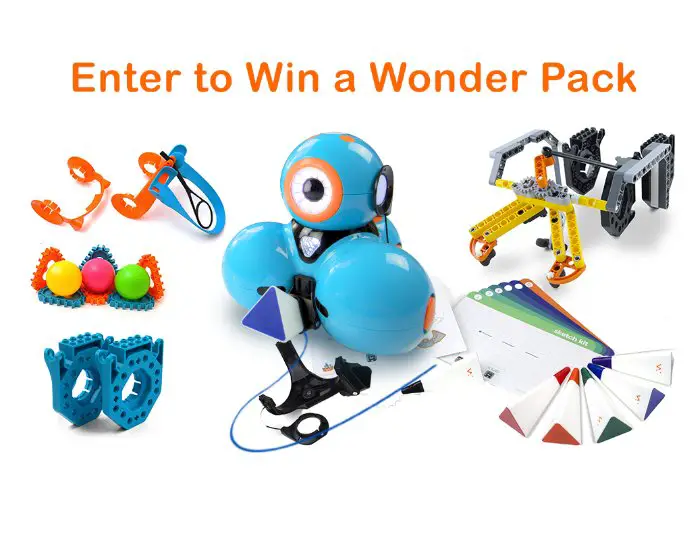 Wonder Workshop May 2023 Wonder Pack Giveaway - Win A Dash Robot, A Launcher And More