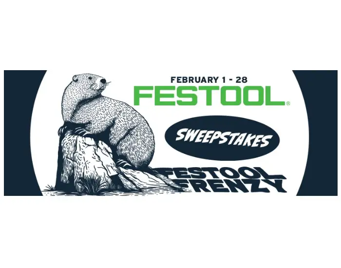 Woodcraft Festool Frenzy Sweepstakes - Win Tools, Merch & More