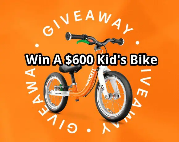 WoomBikes New Color Giveaway - Win A $600 Woom Kid's Bike