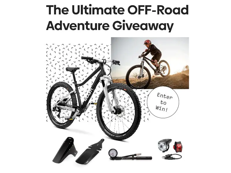 WoomBikes The Ultimate OFF-Road Adventure Giveaway - Win a Mountain Bike with Accessories