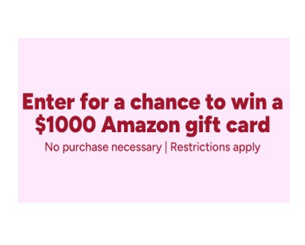 Woot Big Giveaway - Win a $1,000 Amazon Gift Card (5 Winners)