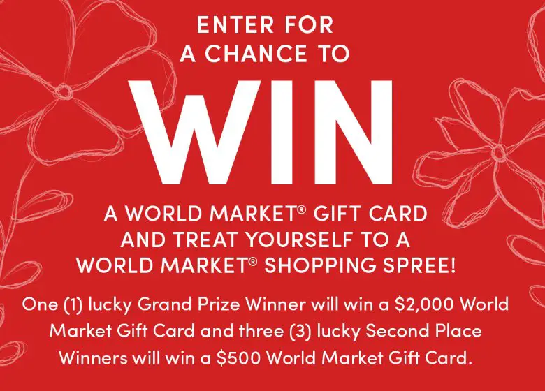 World Market Summer Shopping Spree Giveaway - Win A $2,000 Gift Card