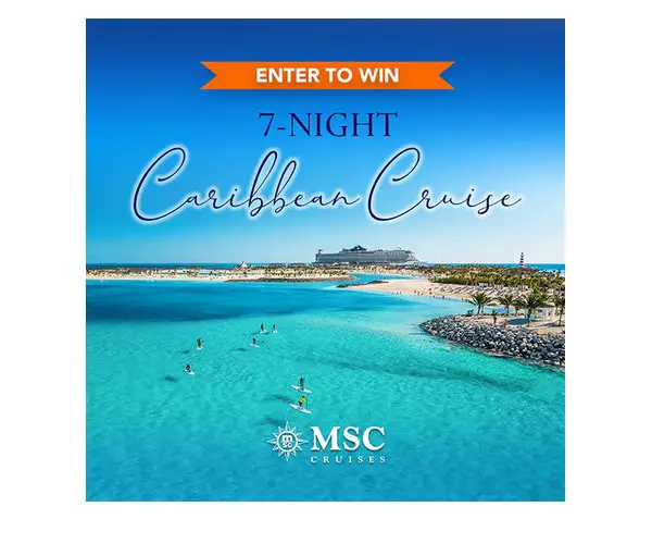 World Travel Holdings Giveaway - Win A 7-Night Caribbean Cruise With MSC Cruises