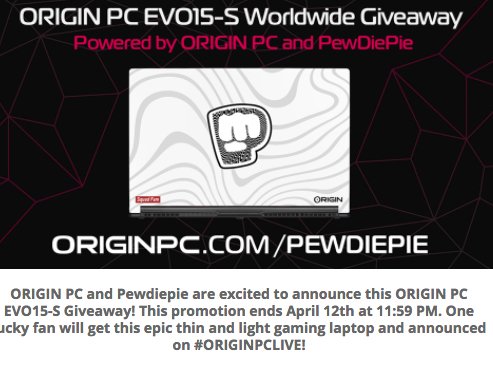 World Wide EVO15S Giveaway