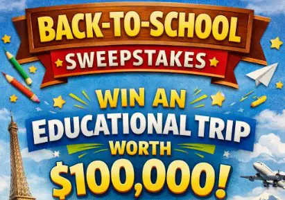 WorldStrides Back-to-School Sweepstakes - Win An Educational Trip Worth $100,000