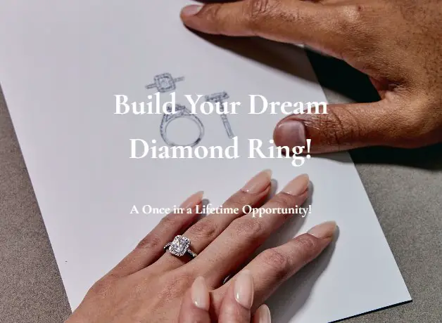 Wove's Build Your Dream Diamond Ring Sweepstakes - Win A $10,000 Custom Made Diamond Ring