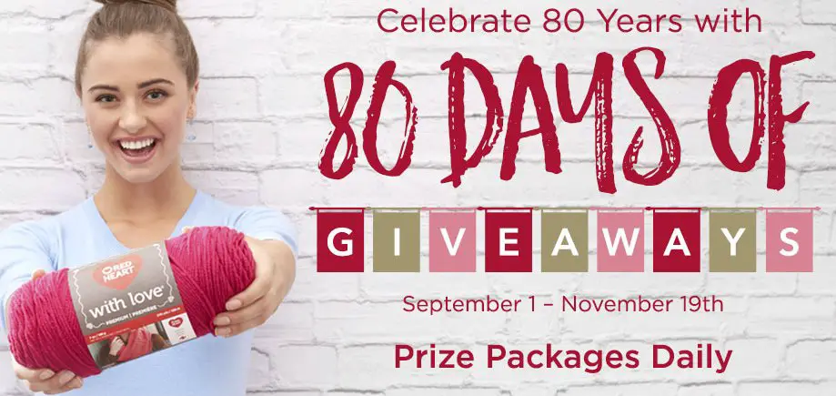 Wow! 80 Days of Giveaways!