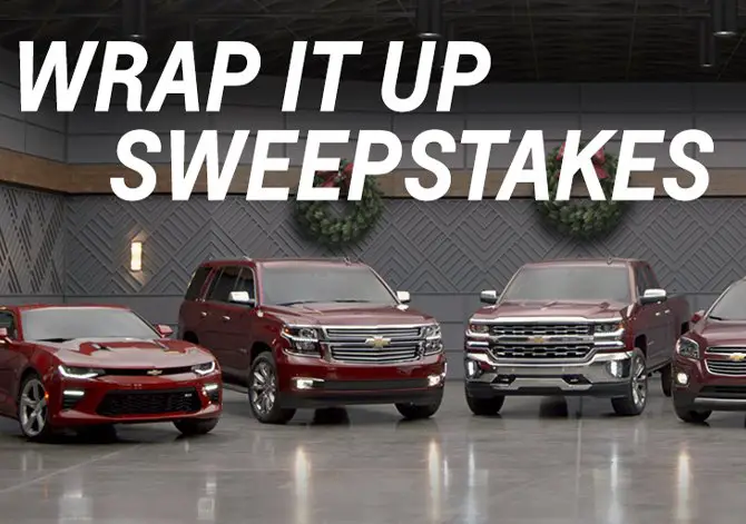 Wrap It Up Sweepstakes
