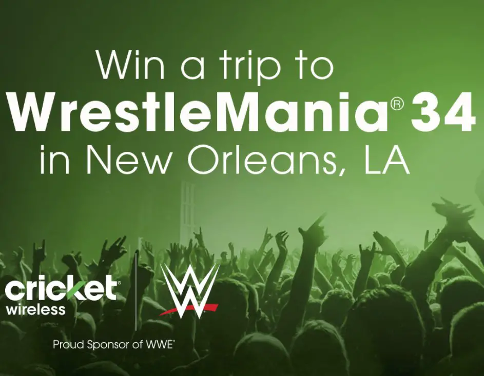 WrestleMania Sweepstakes