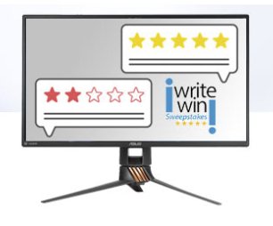Write A Review Sweepstakes