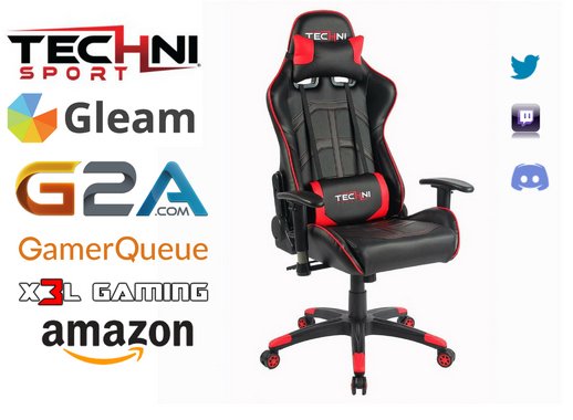 X3L GAMING TECHNISPORT GAMING CHAIR