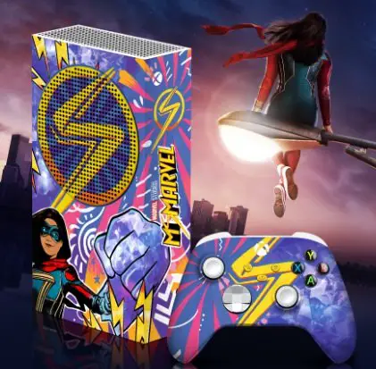 Xbox and Ms. Marvel Sweepstakes - Win a Custom Designed Series S Console and Controller!