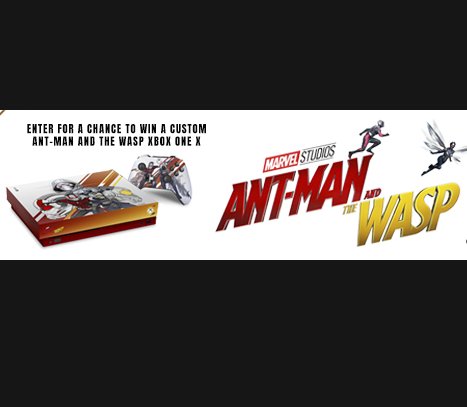 Xbox Ant-Man and the Wasp Sweepstakes