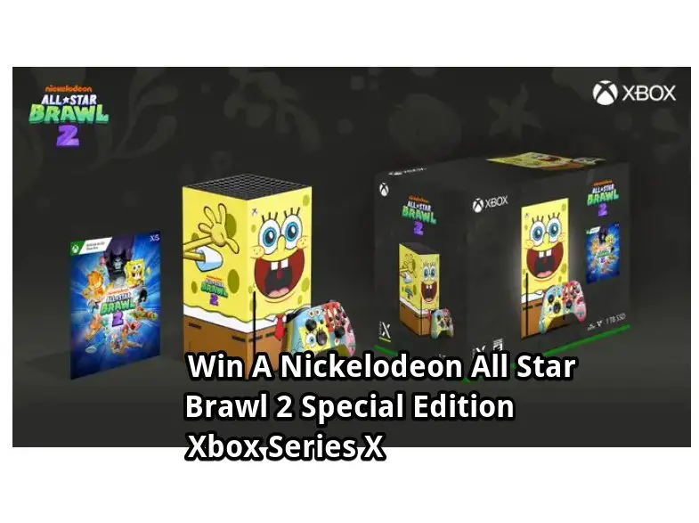 Xbox Series X Nickelodeon All Star Brawl 2 Special Edition Bundle Controller Sweepstakes