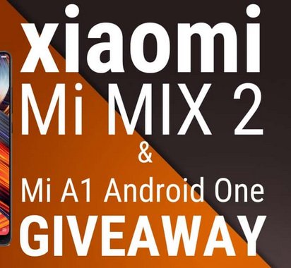 Xiaomi Mi MIX2 Giveaway