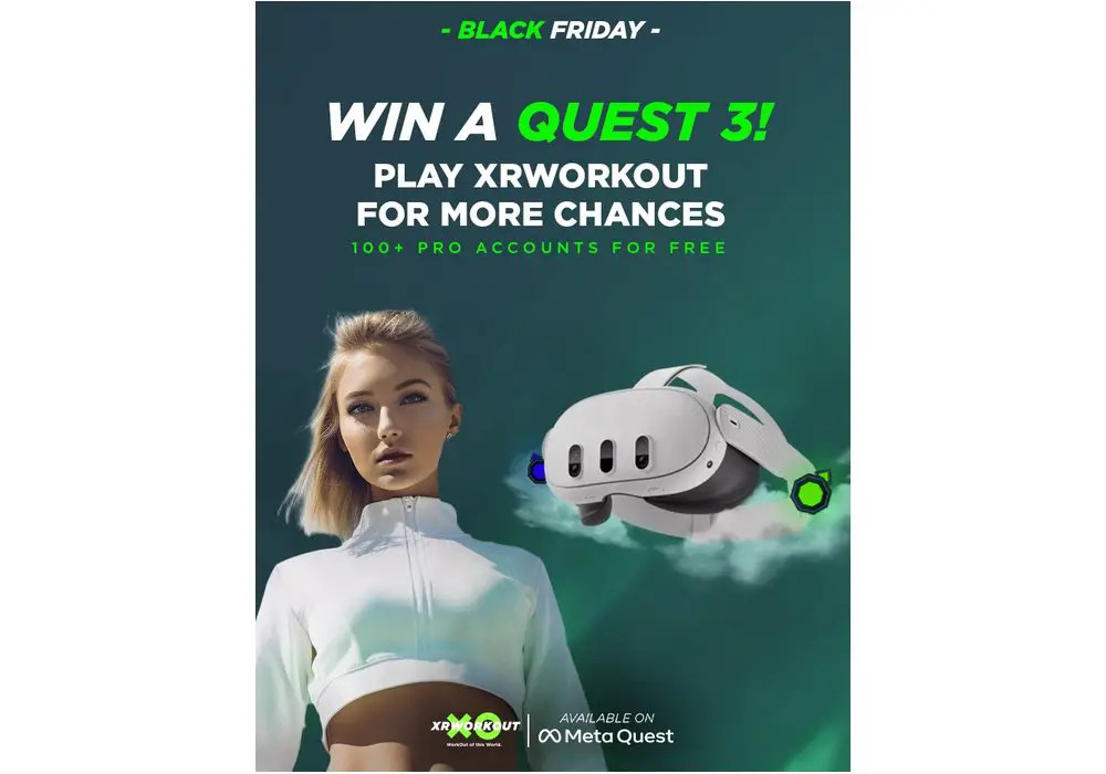 XRWorkout Black Friday Giveaway - Win An Oculus Quest 3 Or An XRWorkout Pro Membership