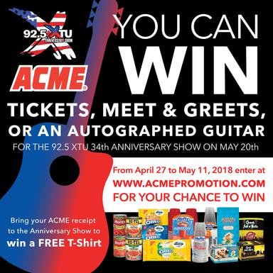 XTU Anniversary Show Sweepstakes