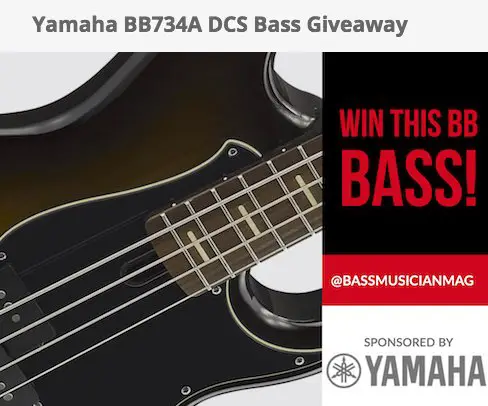 Yamaha Bass Guitar Giveaway
