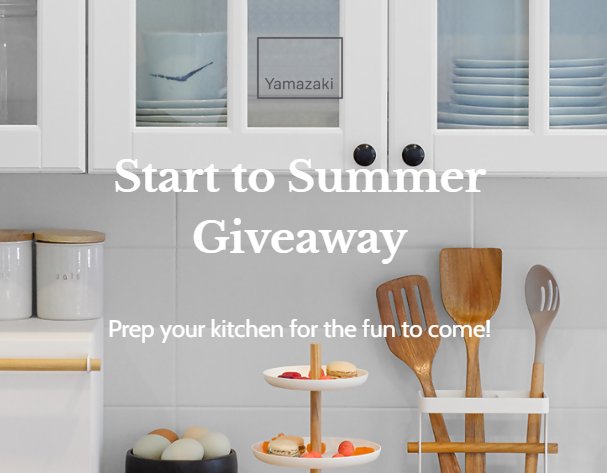 Yamazaki Start To Summer Giveaway