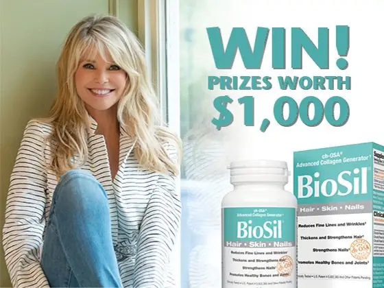 Year's Supply of Christie Brinkley’s #1 Age-Defying Supplement for 3!
