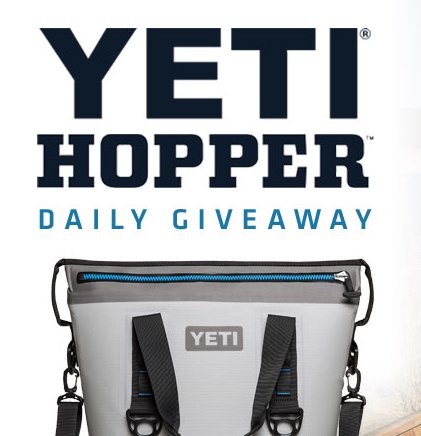 Yeti Hopper Daily Giveaway
