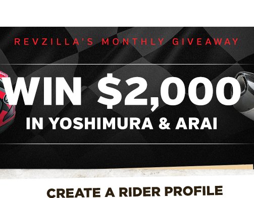 Yoshimura & Arai Giveaway