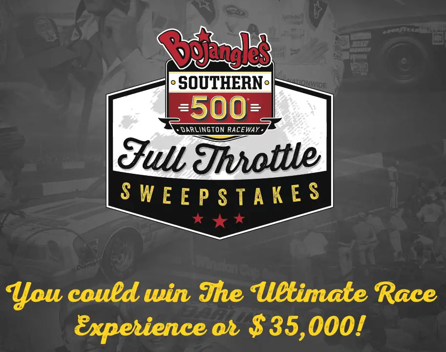 You could win The Ultimate Race Experience or $35,000!