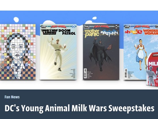 Young Animals Milk Wars Sweepstakes